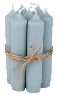 IbL 10er Kerzen blau