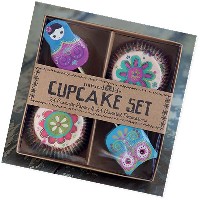 Noi Cupcake Set Matroschka & Owl