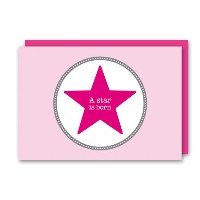 Amazing Ideas Doppelkarte A Star is born pink